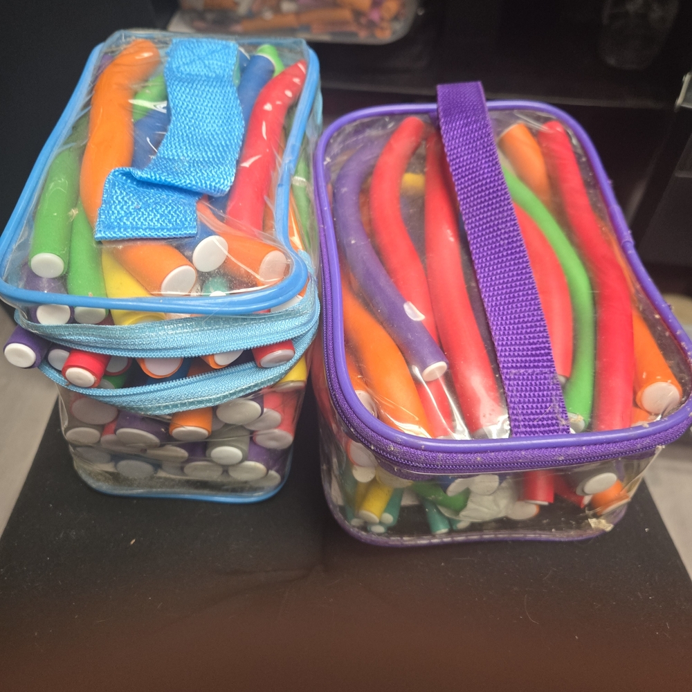 Colorful Flexible Perm/ Curl Rods